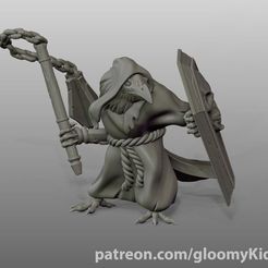 fa5a842eae7bdaa1cc910c90adfec46c_display_large.jpg Free STL file Kenku Death Cleric・3D printable model to download