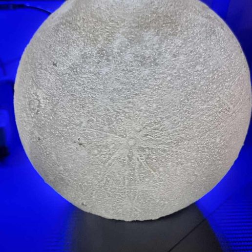 Moon Lampshade 3D model