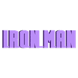 Iron-Man-Logo.stl Iron Man Logo