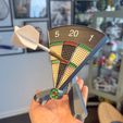 dartholder-billede.jpg 3D Printed Dart Display Stand