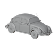 solid_0013.png 1950s Volkswagen Beetle 3D Print Model