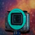 DSC_0864-Edited.jpg Cámara DSLR 52mm a GoPro Hero 5 6 7 Estuche estanco Filtro Adaptador