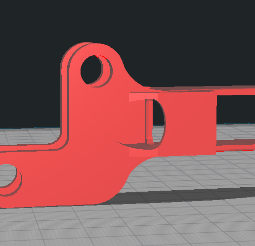 CR-10S Pro/Pro V2 2-Roller Filament guide. - 3D model önizlemesi