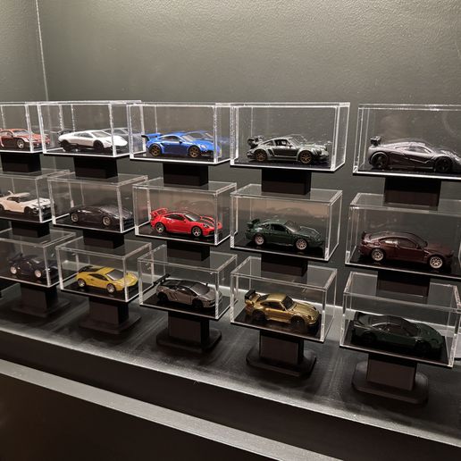 how to sleeve cards in pokemon tcg pocket Vertical Display Stand for 1:64 scale Hot Wheels cars