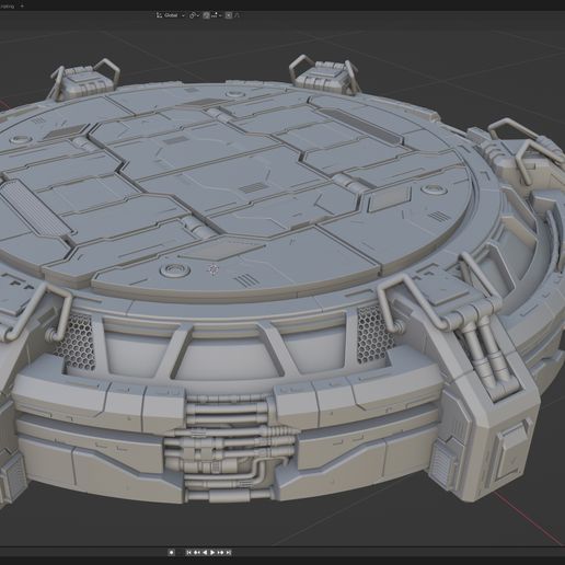 Blender_B.jpg Sci-Fi Mecha Platform Kit Vol 02