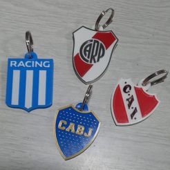 1000078545.jpg Fichier STL porte-clés 4 massues argentines・Modèle à télécharger et à imprimer en 3D
