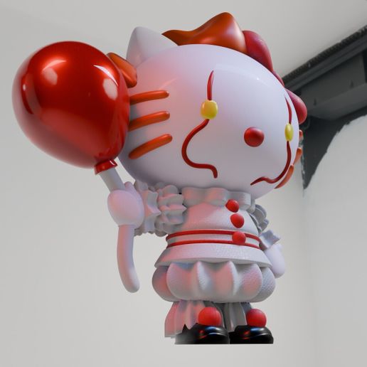 KITTY-PENNYWISE-03.jpg HELLO KITTY PENNYWISE - IT