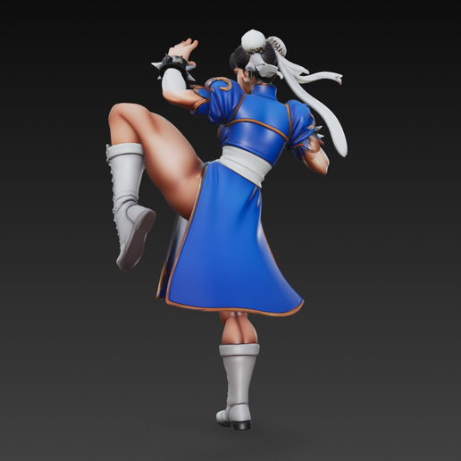 🫦 Street Fighter Chun Li STL・ 3D File for 3D printing・Cults