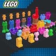 Lego-Minifigures-Legs-1.jpg STL-Datei Lego - Minifiguren Beine・Vorlage für 3D-Druck zum herunterladen
