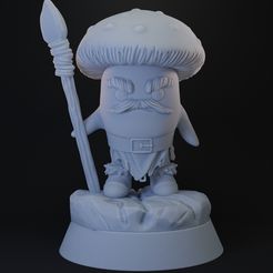 mushrrom-spearman-render.jpg Champignon Spearman RPG Miniature
