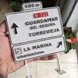 278084479_154023910411471_7574973733281530443_n.jpg Road Sign N332 - Exit La Marina / Guardamar / Torrevieja