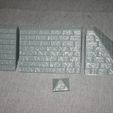 Pyramid_Worn_Parts.JPG OpenLOCK / Openforge Pyramid Building Tiles - Set 2, Worn Casing Stones