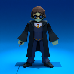Re. Harry Potter Low Poly
