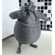 06f4f2fed43d3c16068f59eb04674a5e60c04895.jpg STL file Obelix with Texture・Model to download and 3D print