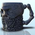 15.png Skull and bones dice mug (2) - Holder Beer Can Storage Container Tower Soda Box DnD RPG Boardgame 33cl 25cl 12oz 16oz 50cl Beverage