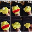 guy1.jpg (6x) Mr. Kobo ... Rubber Face hand puppets. FLEX materials
