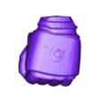 UltraMarineLHSfIST.stl Hand Factions Pack