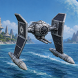 4.png Tie fighter boat (x-wing scale)