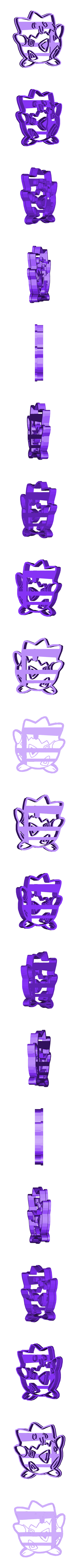 togepi_fixed.stl Togepi pokemon cookie cutter