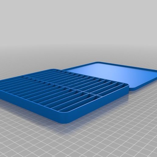 Resistors kit box 20 x 17 cm 3D model