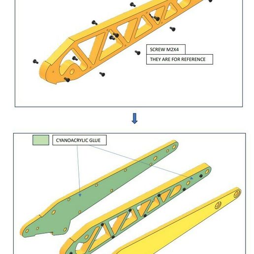 🐱 CAT 320 GC ARM AND LEVERS FOR BUCKET MOVEMENT・ STL File for 3D ...