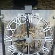 2.jpg dial clock comtoise, hours, watch, clock