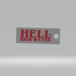 cle.png STL-Datei hell oder high water・3D-druckbare Vorlage zum herunterladen