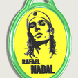 RN 9.PNG Rafael Nadal Keychain