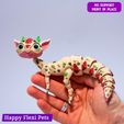 10.jpg Elcid the cute baby Dragon articulated flexi toy (STL & 3MF)