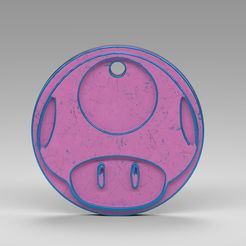 toad1.jpg STL file Super Mario Mushroom・3D printing model to download