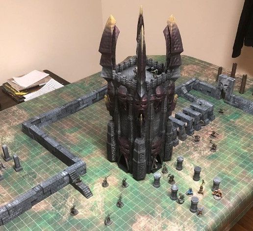 Tower Sliced 3D model