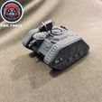 Recon-Russ-3.jpeg Hybrid of Katsorel: Vanguard Heavy Recon Tank [FDM FRIENDLY - SUPPORTLESS]