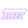 ateez3.stl ATEEZ v2 Kpop Decor Logo Display Ornament
