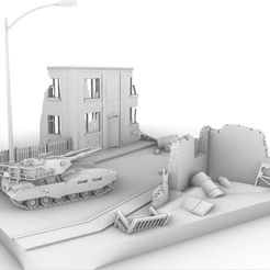 1.jpg Fichier STL scène détruite・Modèle imprimable en 3D à télécharger