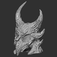 Deadric_helmet_002.png Fichier STL Casque Daedric Fichiers STL Costume Skyrim Cosplay Modèle d'impression 3D・Plan pour impression 3D à télécharger
