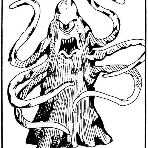 👹 Roper - monster manual 1e・Free STL File for 3D printing・Cults