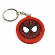 IMG_5105.jpg Spider-Man Mask Rotating Fidget Keychain