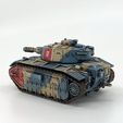 Caiman_Rear.jpg Crocodile Flame Tank (and variants) - Presupported