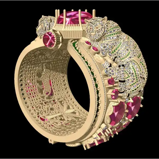 Tiger-bracelet-3dm-file-pic-1.png Tiger bracelet 3dm file