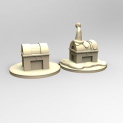 untitled.74.jpg Download free STL file Blacksmith's Dungeon Chest • 3D print object, lamodelisation3d
