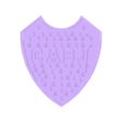 boca escudo 5cm de diam.stl BOCA JUNIOR LOGO (SHIELD)