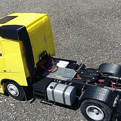 20190710_120003.jpg Free STL file rc truck 1/14 FH air filter pipe・3D printing idea to download, r083726