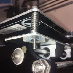 Adaptation Anet A8_02.JPG Archivo STL Adaptación para Anet A8 - bloqueo de tuerca・Plan de impresora 3D para descargar