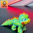 z5734144619137_95590f3038c9454a111a6510c2c7b912.jpg Cute Dragon Articulating Flexi , Print in Place (fichiers stl et 3mf)