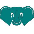 Elephant.JPG elephant Towel holder