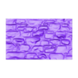 Stone wall stl.stl Broken Wall Panel for 3D Printing