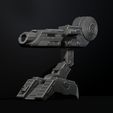 2.jpg Predator Shoulder Cannon plasma Two Size File STL – OBJ for 3D Printing