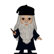 model-12.png Albus Dumbledore - harry potter chibi figure 3d model
