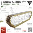 FM025-091.jpg Sherman VVSS Tracks T49 Type [Lazy Tracks] FM25-091