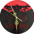 guns3.jpg Clock Guns N' Roses